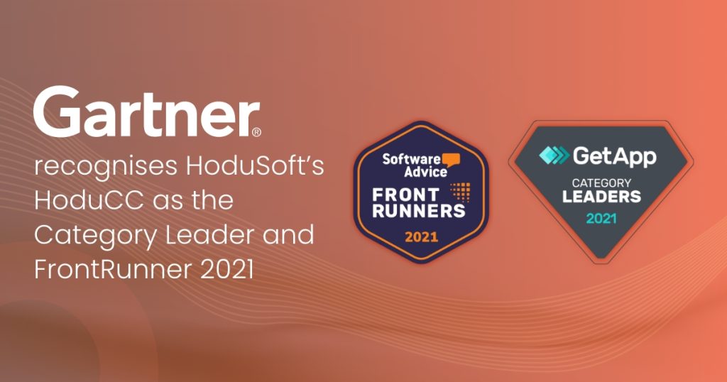 HoduCC Gartner Digital Markets Award May 2021