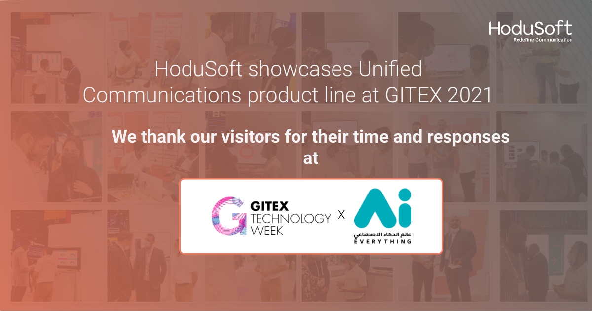 HoduSoft joins GITEX 2021 at Dubai