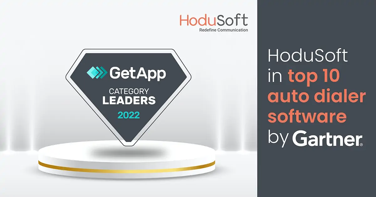HoduSoft in top 10 auto dialer software by Gartner’s GetApp