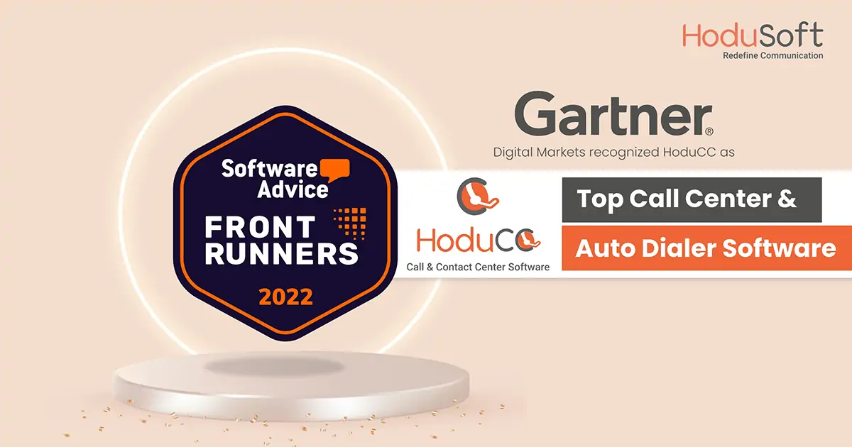 HoduCC - Call Center and Auto Dialer Software Stands out as FrontRunner in the Gartner report