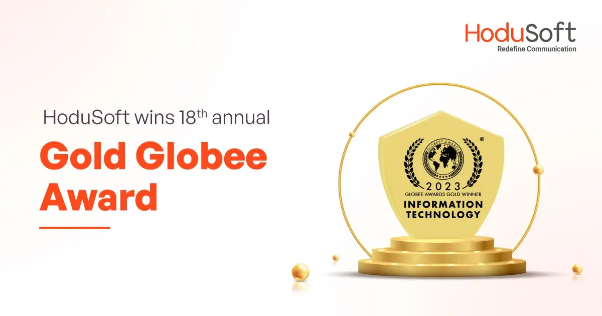 hodusoft wins 18th annual 2023 globee® it achievement award