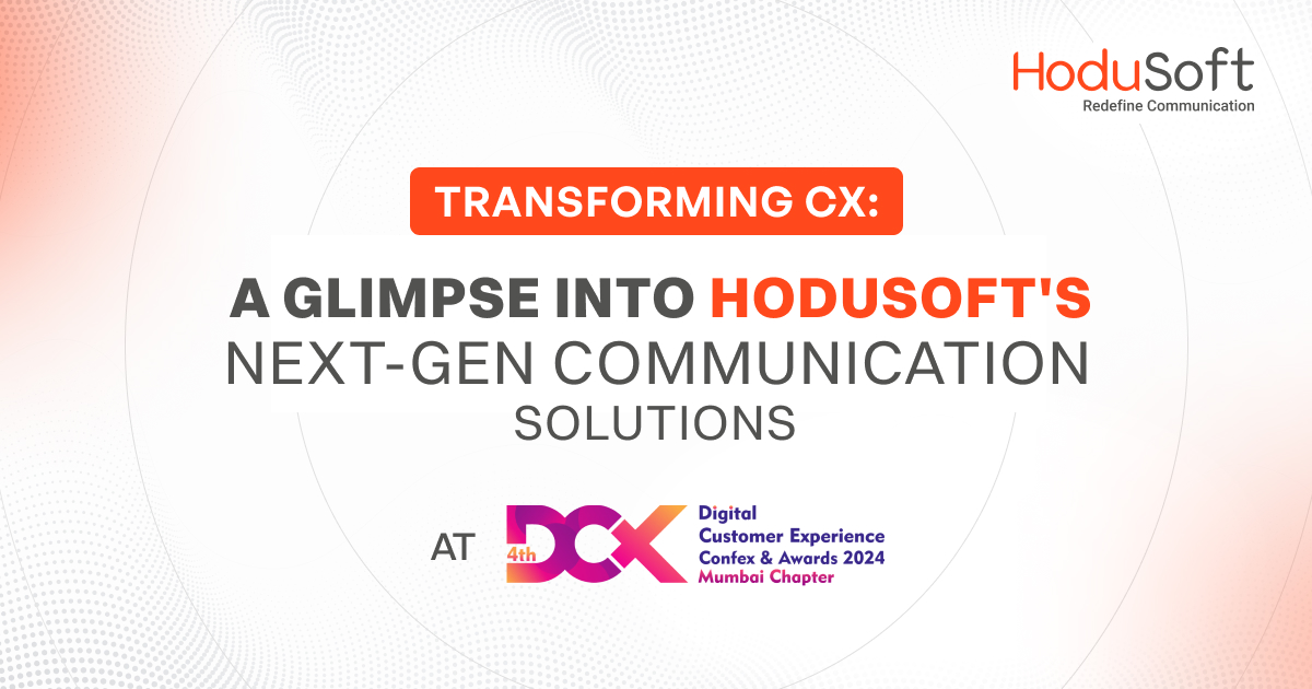 transforming cx: a glimpse into hodusoft's next-gen communication solutions at the digital cx summit 2024