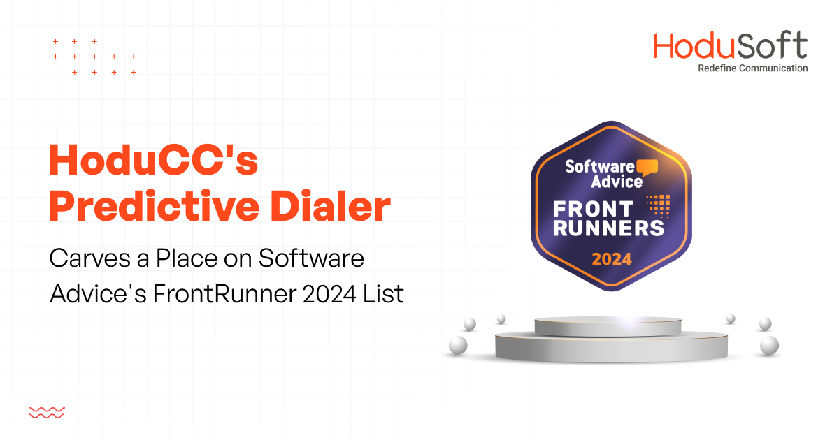 hoducc's predictive dialer carves a place on software advice's frontrunner 2024